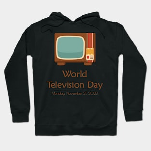 world television day Hoodie